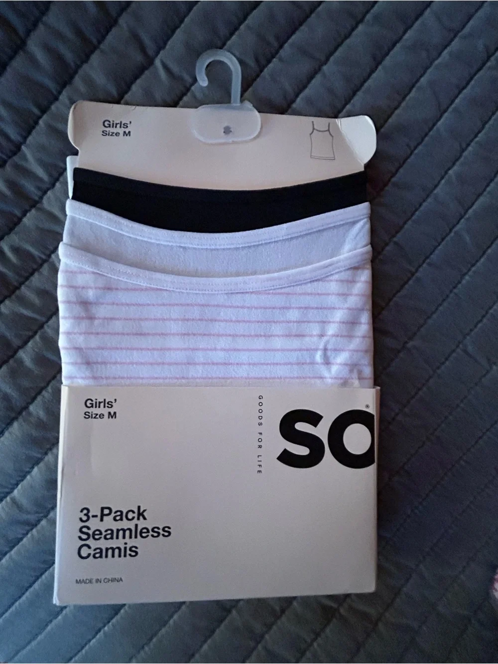 SO Camis and Hanes Briefs - Girls